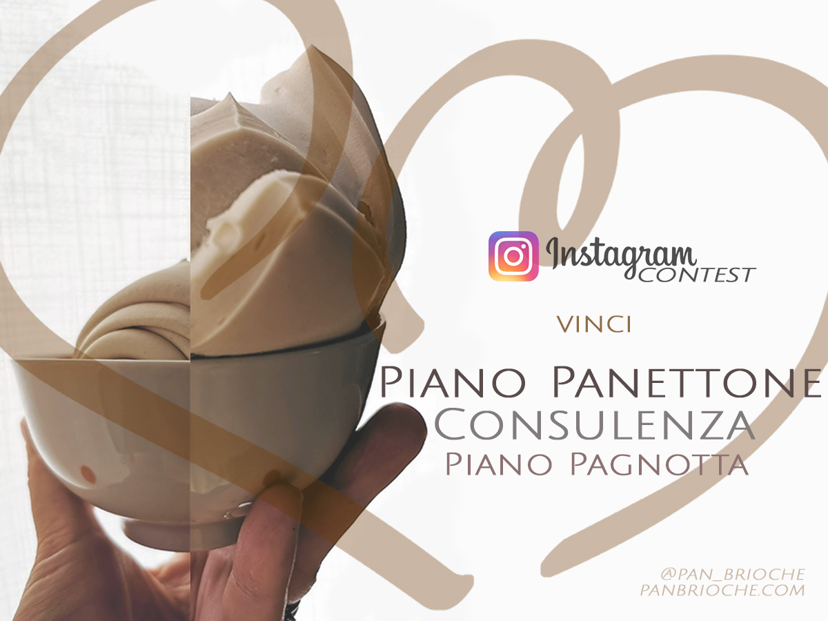 Contest Instagram novembre 2021, vinci Piano Panettone